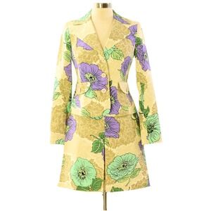 Ann Taylor Loft Mod Mini Skirt Suit Flower Power Pop Art 60s Womens 4 Outfits